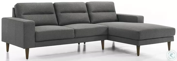 Vale Gray 3 Piece Sectional