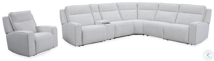 Lancaster Fluffy River Rock Zero Gravity Power Recliner