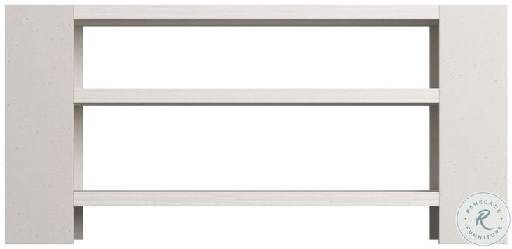 Stratum Mist 67" Console Table with 2 Shelves