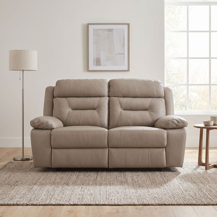 Laconia Latte Double Power Reclining Loveseat