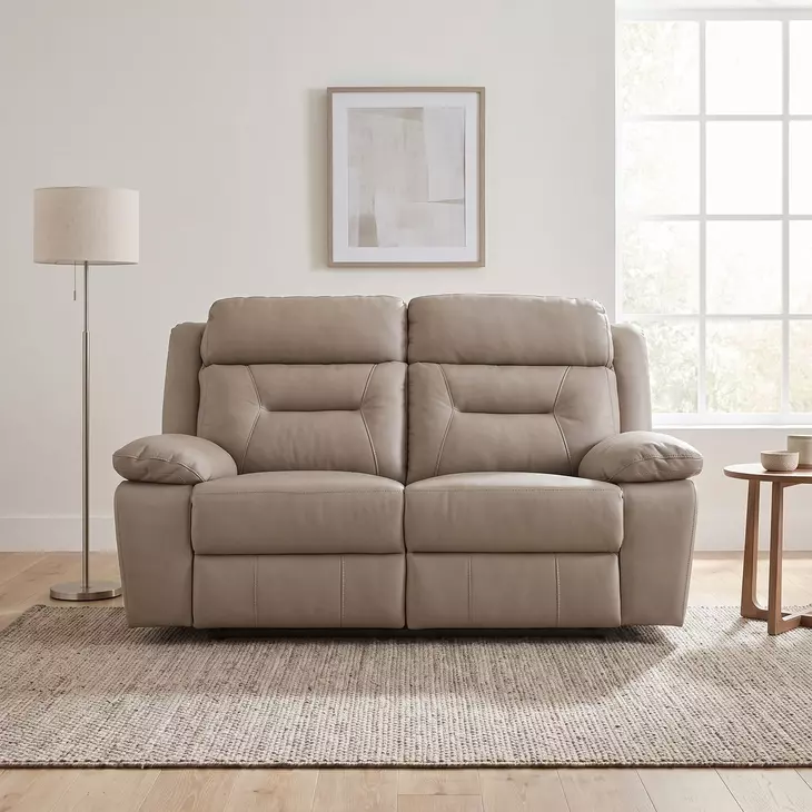 Laconia Latte Double 63" Power Reclining Loveseat