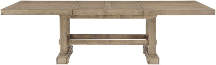 Napa Brown 72" Extendable Rectangular Dining Table