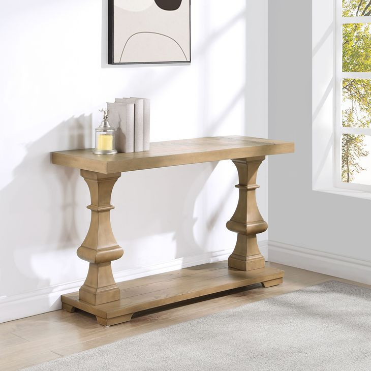Dory Sand Rectangular Console Table