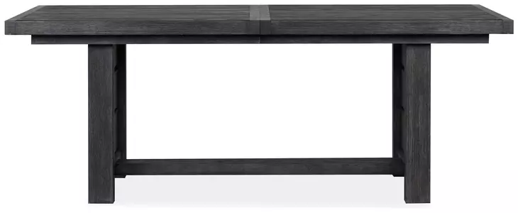 Plum Creek Ravenwood Black 104" Extendable Rectangular Dining Table