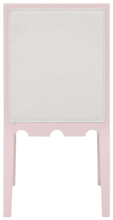 Lanister White Performance Fabric Upholstered Dining Chair