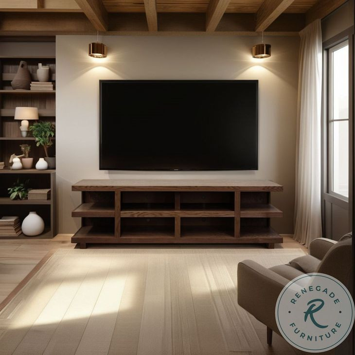 Laurel Canyon Oak Bourbon 85" TV Stand