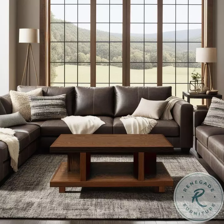 Laurel Canyon Oak Bourbon 49" Coffee Table
