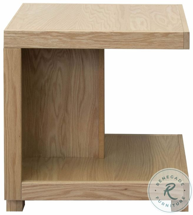 Laurel Canyon Natural 18" Chairside Table