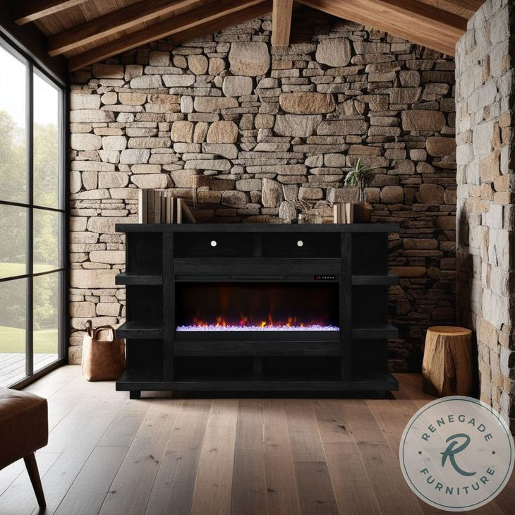 Laurel Canyon Clove 72" Mantel Fireplace
