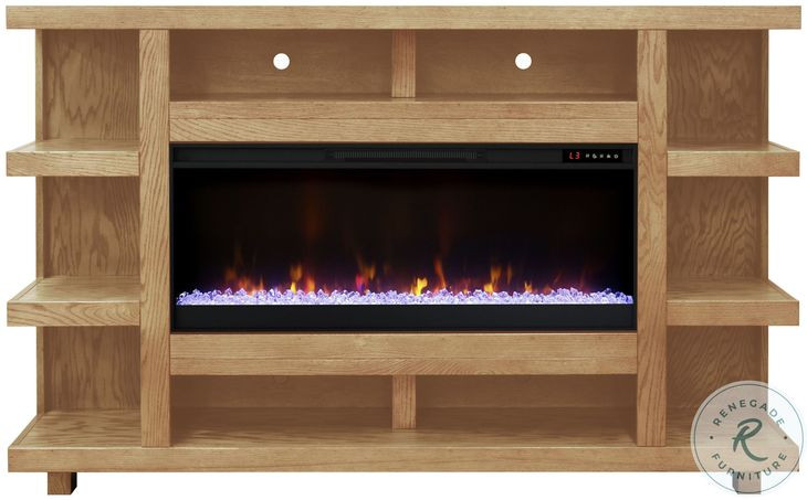 Laurel Canyon Natural 72" Mantel Fireplace