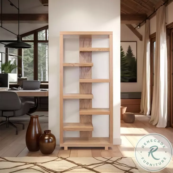 Laurel Canyon Natural 80" High Bookshelf