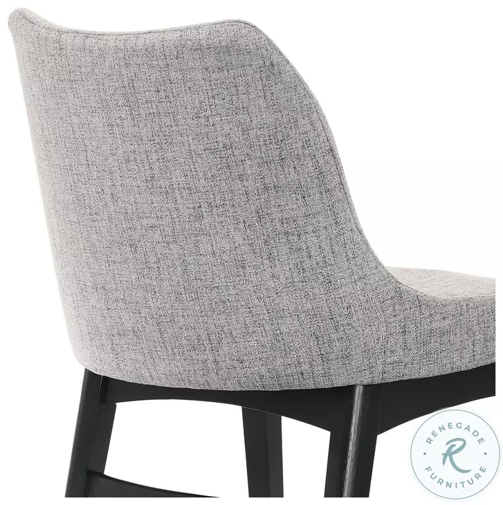 Arcadia Black 42" Round Dining Room Set with Azalea Chair