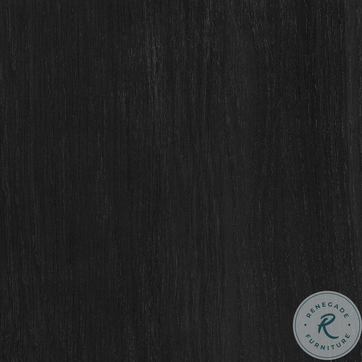 Carnation Vintage Black Swivel Bar Stool