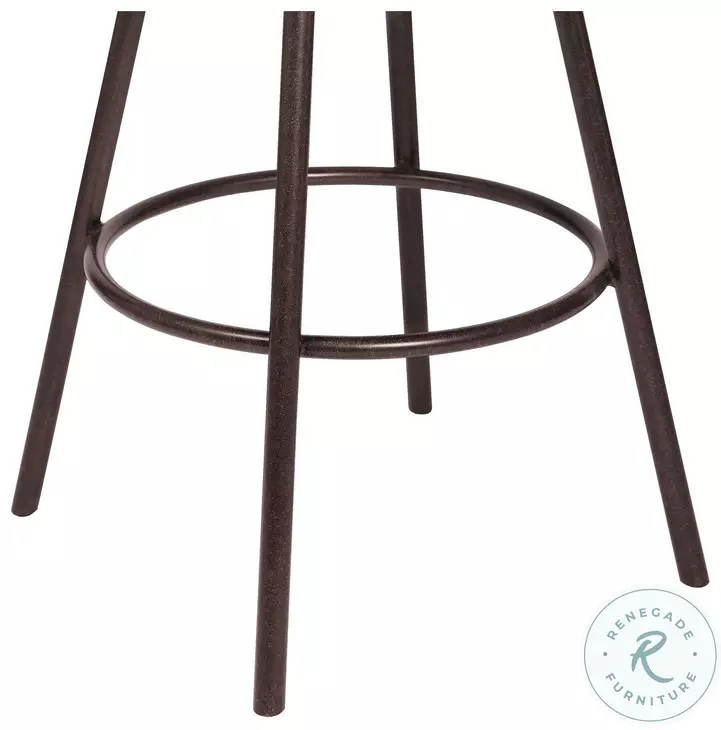 Dover Brown 26" Swivel Counter Height Stool