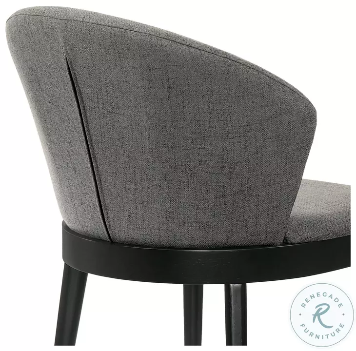 Arcadia Black 42" Round Dining Room Set with Juno Chair