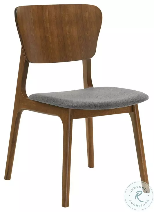 Kalia Charcoal Dining Chair Set Of From Armen Living Coleman