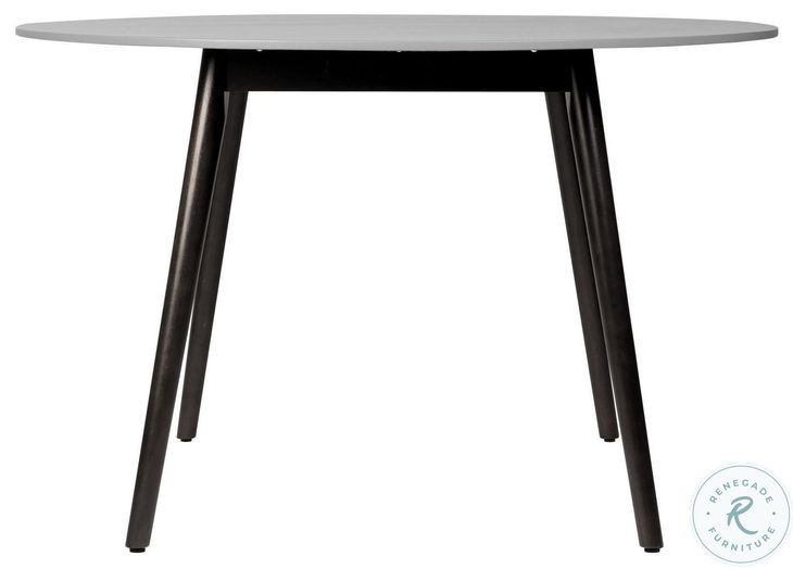 Kylie Dark Eucalyptus Outdoor 47" Round Dining Table