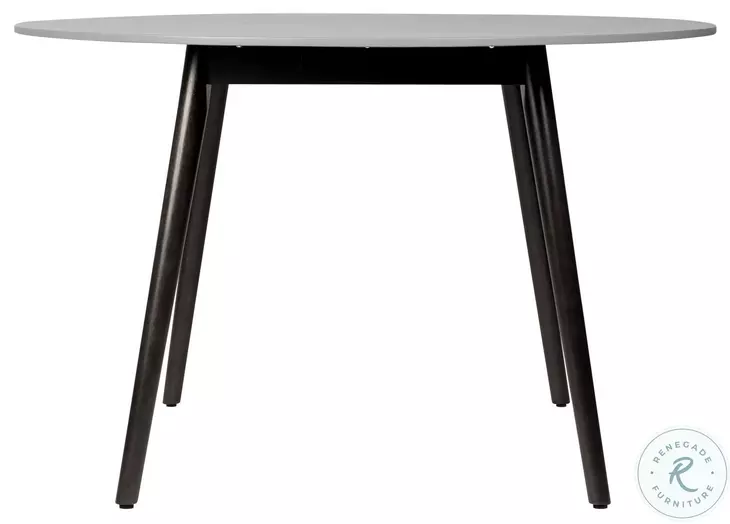 Kylie Dark Eucalyptus Outdoor 47" Round Dining Table