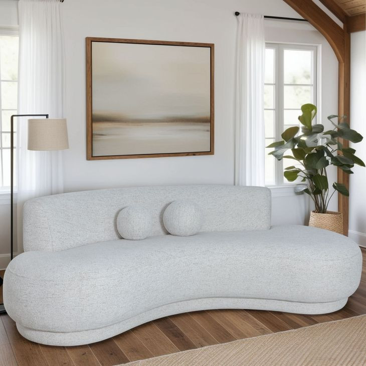 Oakland Ivory 98" Sofa