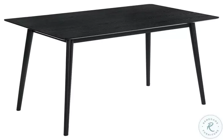 Westmont Black 59" Rectangular Dining Table