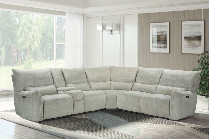 Remsen Latte 3 Piece Power Reclining Sectional