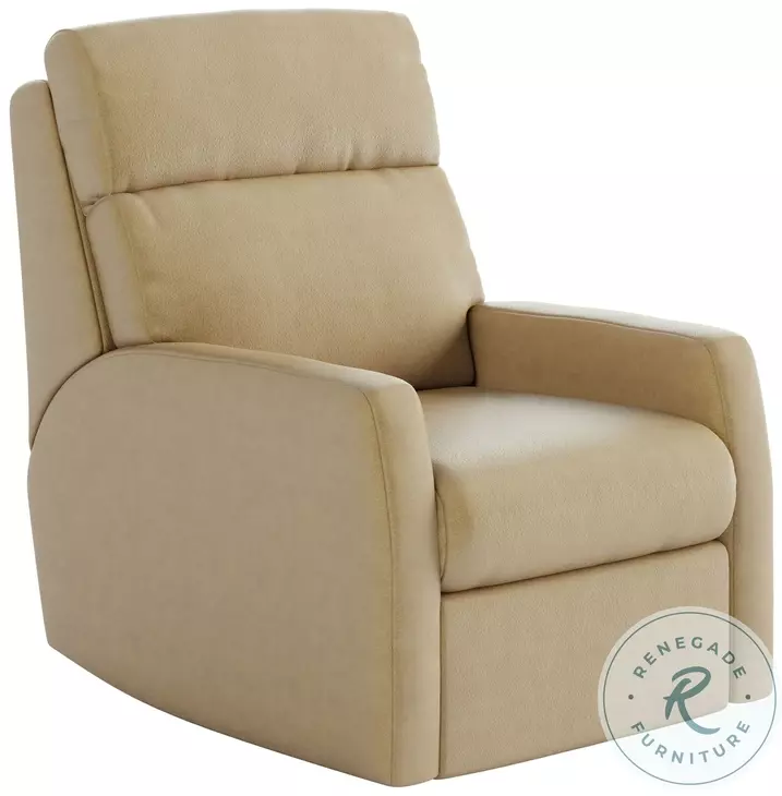 Mimi Maximus Caramel Swivel Rocker Recliner