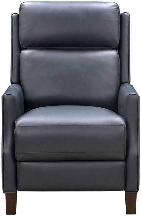 Ledger Santa Fe Ocean Leather Power Recliner with Power Lumbar and USB Charging