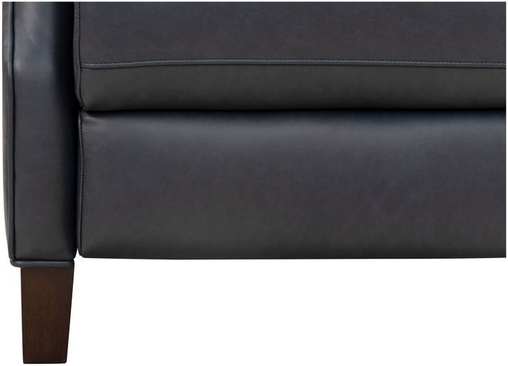 Ledger Santa Fe Ocean Leather Power Recliner with Power Lumbar and USB Charging