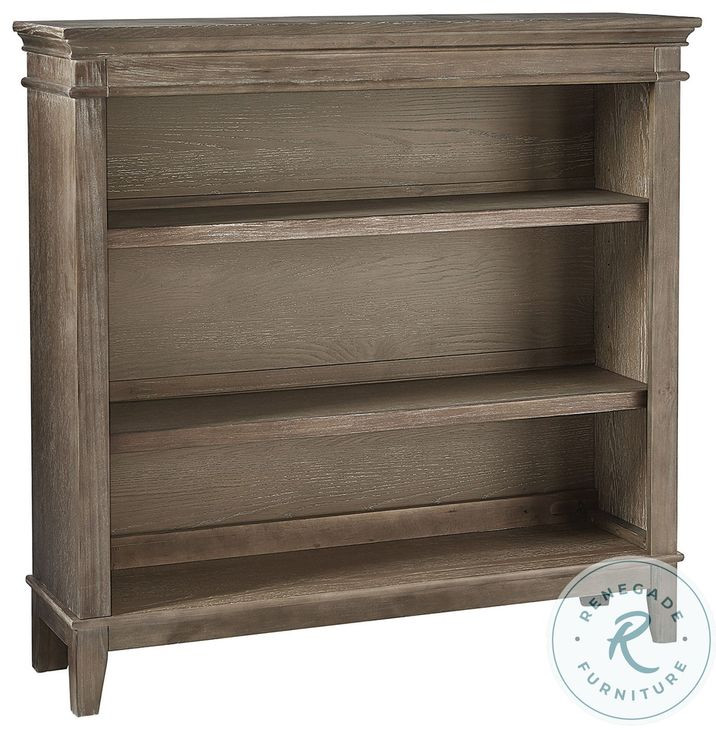 Leland Sandwash Hutch and Bookcase with 3 Shelves