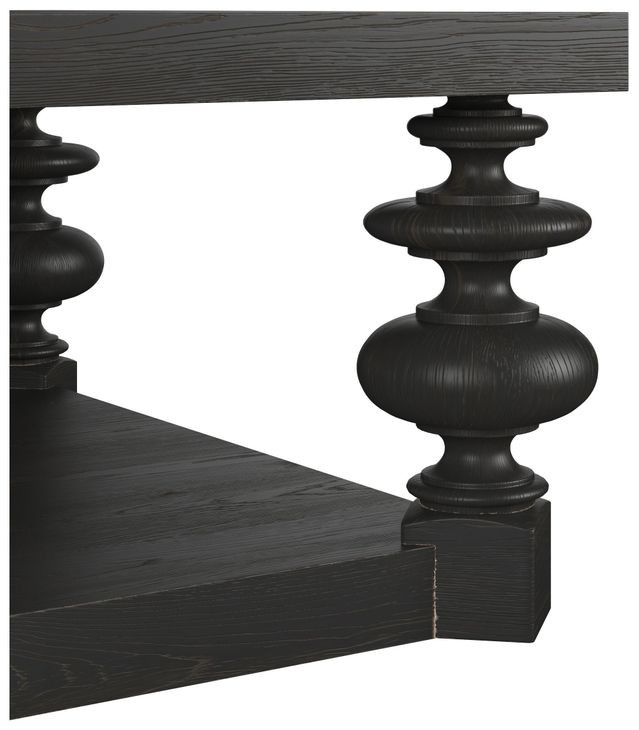 Atrium Black Rectangular Cocktail Table