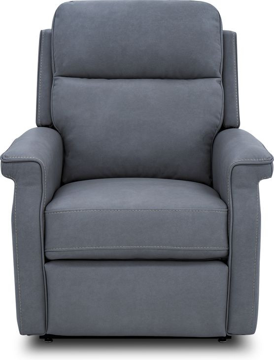 Lena Cappricio Slate Performance Fabric Power Lift Recliner with USB Charging and 2 Zone Heat