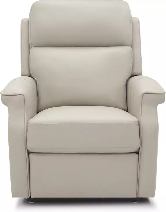 Lena Rainer Dove Power Lift Recliner with USB Charging and 2 Zone Heat