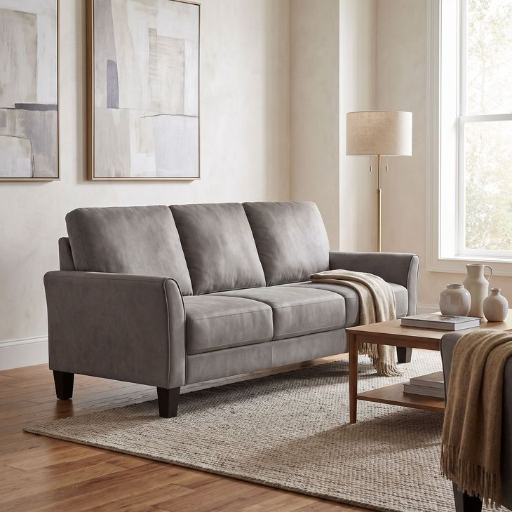 Leslie Chocolate Sofa