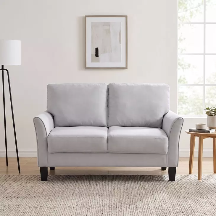 Leslie Gray 56" Loveseat