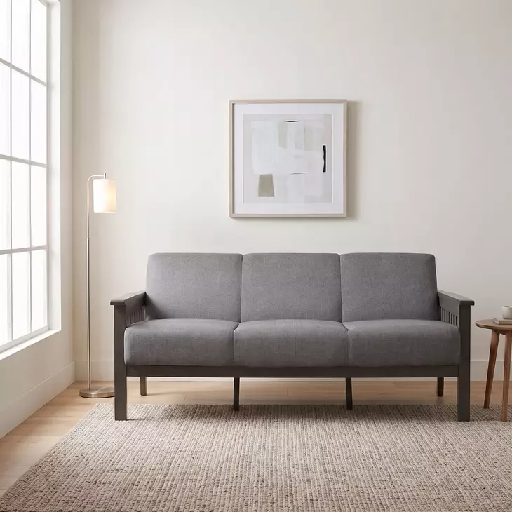 Lewiston Gray 72" Sofa
