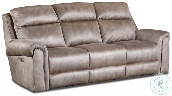 Bellingham Lush Pecan Triple Power Reclining Sofa