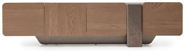 Bristol Point Saddle Brown 95" TV Stand