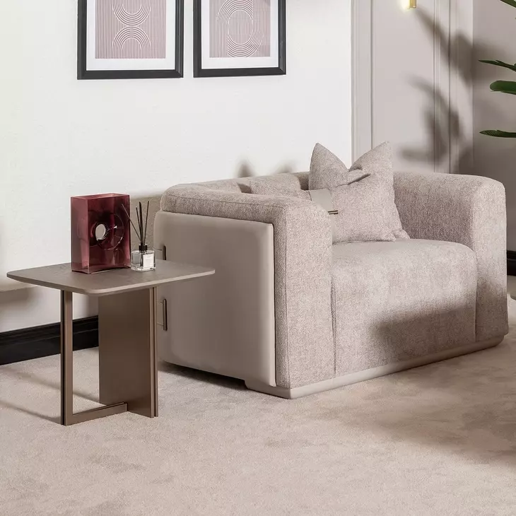 Canberra Light Ash Square End Table