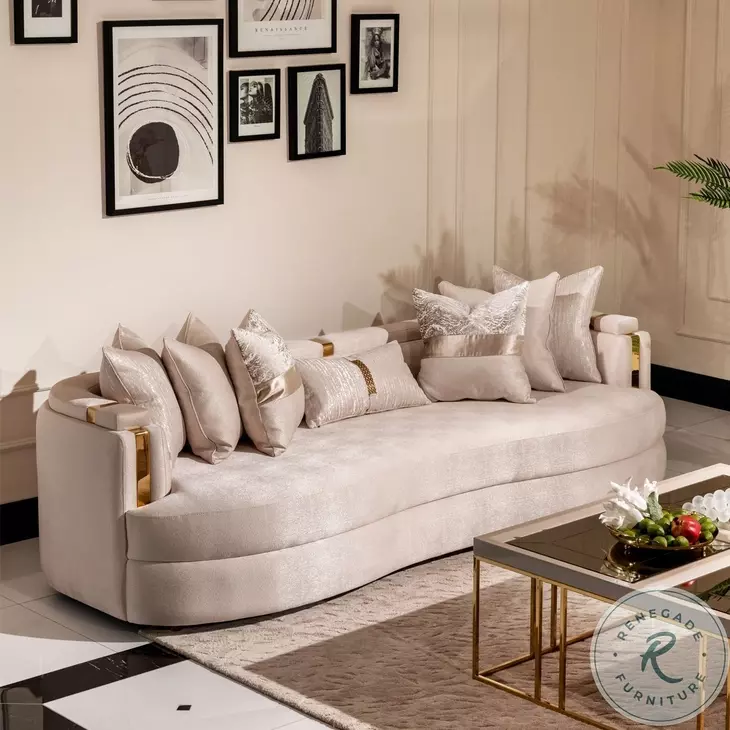Carmela Almond Mansion Sofa
