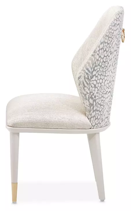 Lisbon Silken Matte Cream Dining Room Set