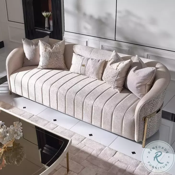 Lisbon Opal 98" Sofa