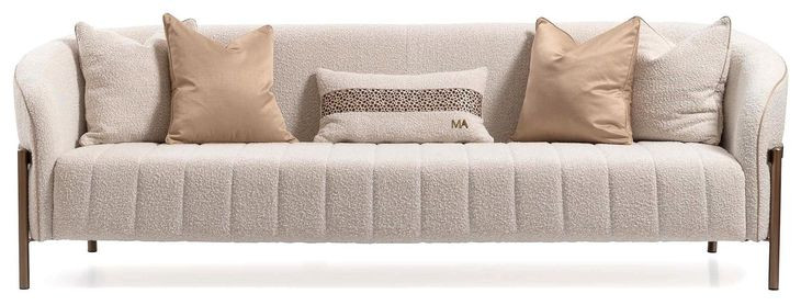 Lisbon Oyster 98" Sofa