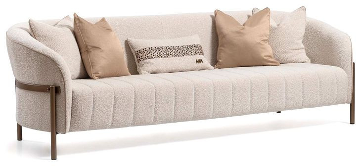 Lisbon Oyster 98" Sofa