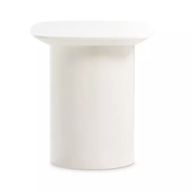 Le Montreaux Cloud White Square Accent Table