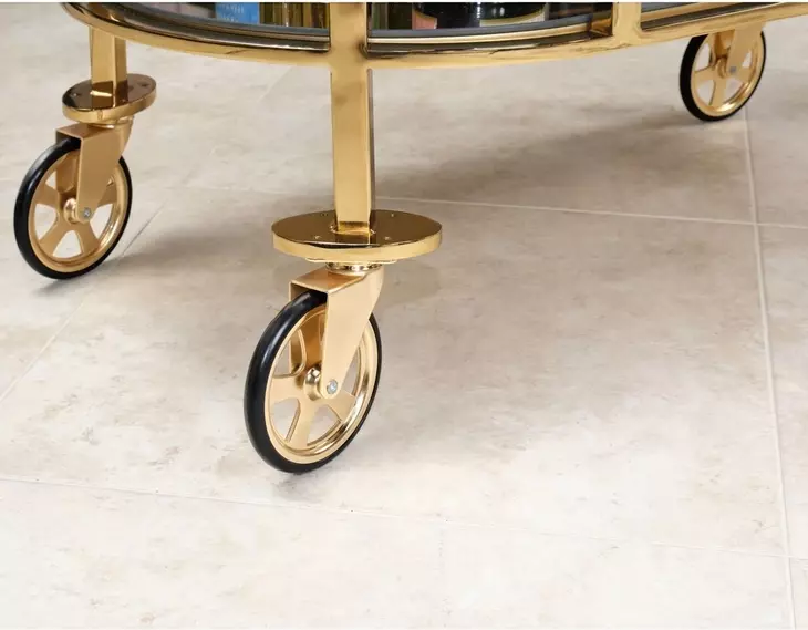 Savannah Breeze Gold Bar Cart