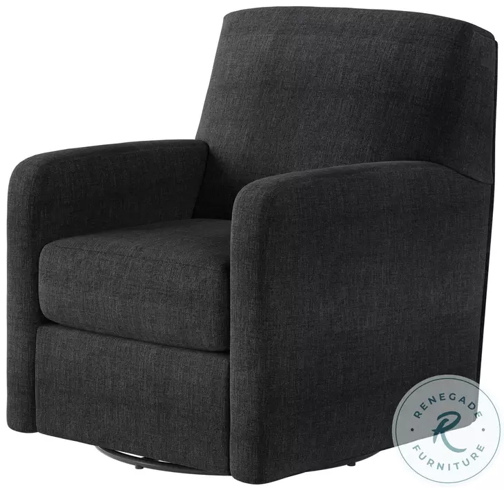 Flash Dance Bahari Charcoal Swivel Glider