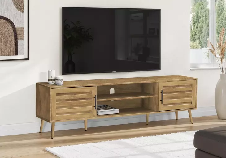 2719 Walnut 72" TV Stand