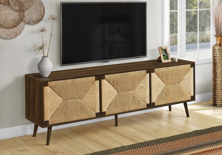 2764 Brown 72" TV Stand