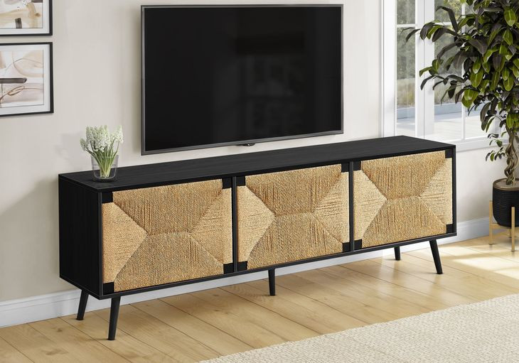 2782 Black 72" TV Stand