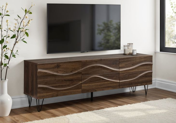 2828 Brown 72" TV Stand